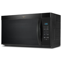 Whirlpool YWMMS3130RB Over the Range Microwave, 30 inch Exterior Width, 1.7 cu. ft. Capacity, 300 CFM, 900 W Watts, Incandescent , Black colour