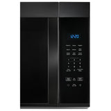 Whirlpool YWMMS3130RB Over the Range Microwave, 30 inch Exterior Width, 1.7 cu. ft. Capacity, 300 CFM, 900 W Watts, Incandescent , Black colour