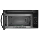 Whirlpool YWMMS3130RB Over the Range Microwave, 30 inch Exterior Width, 1.7 cu. ft. Capacity, 300 CFM, 900 W Watts, Incandescent , Black colour