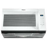 Whirlpool YWMMS3130RW Over the Range Microwave, 30 inch Exterior Width, 1.7 cu. ft. Capacity, 300 CFM, 900 W Watts, Incandescent , White colour