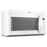 Whirlpool YWMMS3130RW Over the Range Microwave, 30 inch Exterior Width, 1.7 cu. ft. Capacity, 300 CFM, 900 W Watts, Incandescent , White colour