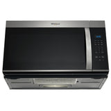 Whirlpool YWMMS3130RZ Over the Range Microwave, 30 inch Exterior Width, 1.7 cu. ft. Capacity, 300 CFM, 900 W Watts, Incandescent , Finger Print Resistant Stainless Steel colour