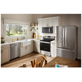 Whirlpool YWMMS3130RZ Over the Range Microwave, 30 inch Exterior Width, 1.7 cu. ft. Capacity, 300 CFM, 900 W Watts, Incandescent , Finger Print Resistant Stainless Steel colour