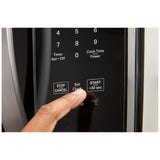 Whirlpool YWMMS3130RZ Over the Range Microwave, 30 inch Exterior Width, 1.7 cu. ft. Capacity, 300 CFM, 900 W Watts, Incandescent , Finger Print Resistant Stainless Steel colour