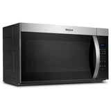 Whirlpool YWMMS3130RZ Over the Range Microwave, 30 inch Exterior Width, 1.7 cu. ft. Capacity, 300 CFM, 900 W Watts, Incandescent , Finger Print Resistant Stainless Steel colour