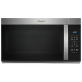 Whirlpool YWMMS3130RZ Over the Range Microwave, 30 inch Exterior Width, 1.7 cu. ft. Capacity, 300 CFM, 900 W Watts, Incandescent , Finger Print Resistant Stainless Steel colour