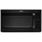 Whirlpool YWMMS3230SB Over the Range Microwave, 30 inch Exterior Width, 1.9 cu. ft. Capacity, 300 CFM, 1,000 W Watts, Incandescent , Black colour