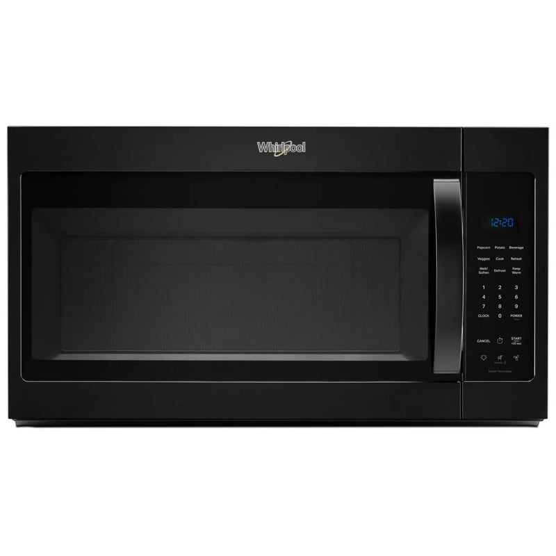 Whirlpool YWMMS3230SB Over the Range Microwave, 30 inch Exterior Width, 1.9 cu. ft. Capacity, 300 CFM, 1,000 W Watts, Incandescent , Black colour