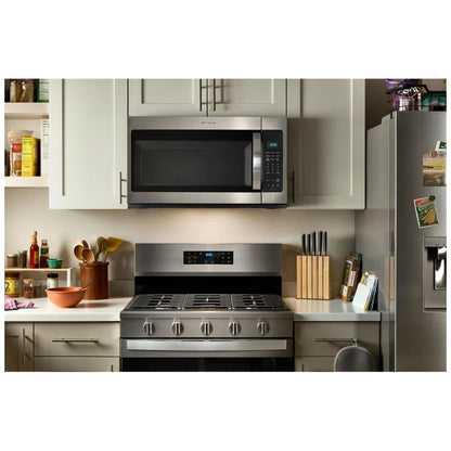 Whirlpool YWMMS3230SB Over the Range Microwave, 30 inch Exterior Width, 1.9 cu. ft. Capacity, 300 CFM, 1,000 W Watts, Incandescent , Black colour