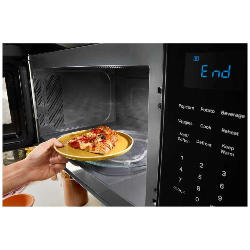 Whirlpool YWMMS3230SB Over the Range Microwave, 30 inch Exterior Width, 1.9 cu. ft. Capacity, 300 CFM, 1,000 W Watts, Incandescent , Black colour