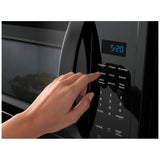 Whirlpool YWMMS3230SB Over the Range Microwave, 30 inch Exterior Width, 1.9 cu. ft. Capacity, 300 CFM, 1,000 W Watts, Incandescent , Black colour