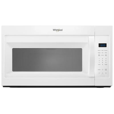 Whirlpool YWMMS3230SW Over the Range Microwave, 30 inch Exterior Width, 1.9 cu. ft. Capacity, 300 CFM, 1,000 W Watts, Incandescent , White colour