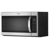 Whirlpool YWMMS3230SZ Over the Range Microwave, 30 inch Exterior Width, 1.9 cu. ft. Capacity, 300 CFM, 900 W Watts, Incandescent , FingerPrint Resistant Stainless Steel colour