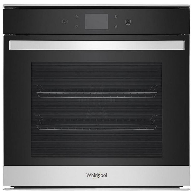 Whirlpool YWOS52ES4MZ Single Wall Oven, 24 inch Exterior Width, True Convection, Self Clean, 2.9 cu. ft. Capacity, Wifi Enabled, Air Fry, Stainless Steel colour