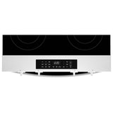 Whirlpool YWSES4530TW Electric Range, 5.3 cu. ft. Capacity, 30 inch Exterior Width, 5 Burners, Storage Drawer, Air Fry, Steam Clean, 3,000 W Highest Element, White colour, FlexHeat™ Elements