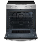 Whirlpool YWSES4530TZ Electric Range, 5.3 cu. ft. Capacity, 30 inch Exterior Width, 5 Burners, Storage Drawer, Air Fry, Steam Clean, 3,000 W Highest Element, FingerPrint Resistant Stainless colour, FlexHeat™ Elements