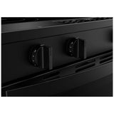 Whirlpool YWSES5030SB Electric Range, 5.3 cu. ft. Capacity, 30 inch Exterior Width, Convection, 5 Burners, Storage Drawer, Air Fry, Steam & Self Clean, 3,000 W Highest Element, Black colour