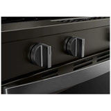 Whirlpool YWSES5030SV Electric Range, 5.3 cu. ft. Capacity, 30 inch Exterior Width, Convection, 5 Burners, Storage Drawer, Air Fry, Steam & Self Clean, 3,000 W Highest Element, Black Stainless colour