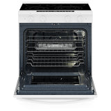 Whirlpool YWSES7530RW Electric Range, 5.3 cu. ft. Capacity, 30 inch Exterior Width, True Convection, 5 Burners, Storage Drawer, Yes, Steam & Self Clean, White colour