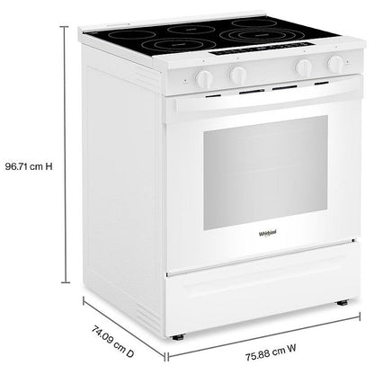 Whirlpool YWSES7530RW Electric Range