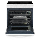 Whirlpool YWSES7530RW Electric Range, 5.3 cu. ft. Capacity, 30 inch Exterior Width, True Convection, 5 Burners, Storage Drawer, Yes, Steam & Self Clean, White colour
