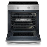 Whirlpool YWSES7530RZ Electric Range, 5.3 cu. ft. Capacity, 30 inch Exterior Width, True Convection, Storage Drawer, Yes, Steam & Self Clean, 12 W Highest Element, Stainless Steel colour