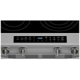Whirlpool YWSES7530RZ Electric Range, 5.3 cu. ft. Capacity, 30 inch Exterior Width, True Convection, Storage Drawer, Yes, Steam & Self Clean, 12 W Highest Element, Stainless Steel colour