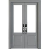 V5 Vision - 3D Face Recognition & 2K Video Doorbell Smart Lock - Stainless Steel Colour
