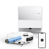 Dreame Aqua10 Ultra Roller Robot Vacuum & Mop for Multi-Surface with 30KPa Suction, Extending Roller Mop, Heat-Wash & Dry, Carpet Guard, LiDAR