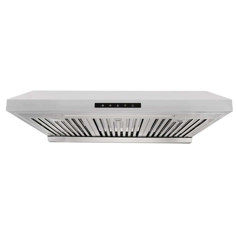Vesta Arlington 30" Black Stainless Steel Under Cabinet Range Hood