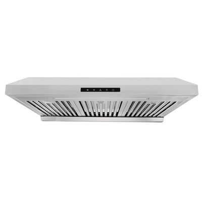 Vesta Arlington 30" Black Stainless Steel Under Cabinet Range Hood