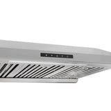 Vesta Arlington 30" Stainless Steel Under Cabinet Range Hood