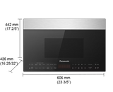 Panasonic NNSG138S Genius® Over-the-Range Microwave Oven