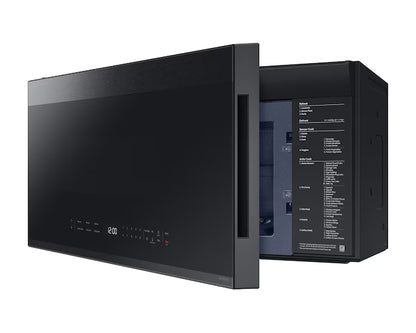 Samsung ME21DG6500MTAC Over the Range Microwave, 30 inch Exterior Width, 2.1 cu. ft. Capacity, 400 CFM, 950 W Watts, LED, Matte Black colour
