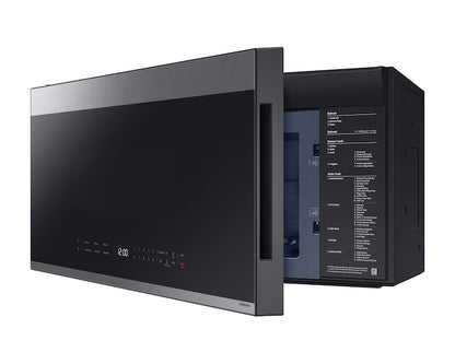 Samsung ME21DG6500SRAC Over the Range Microwave, 30 inch Exterior Width, 2.1 cu. ft. Capacity, 400 CFM, 950 W Watts, LED, Stainless Steel colour