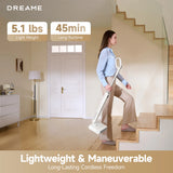 Dreame FloorX 100 Plus Cordless Floor Washer with 2 Bonus Roller Brushes