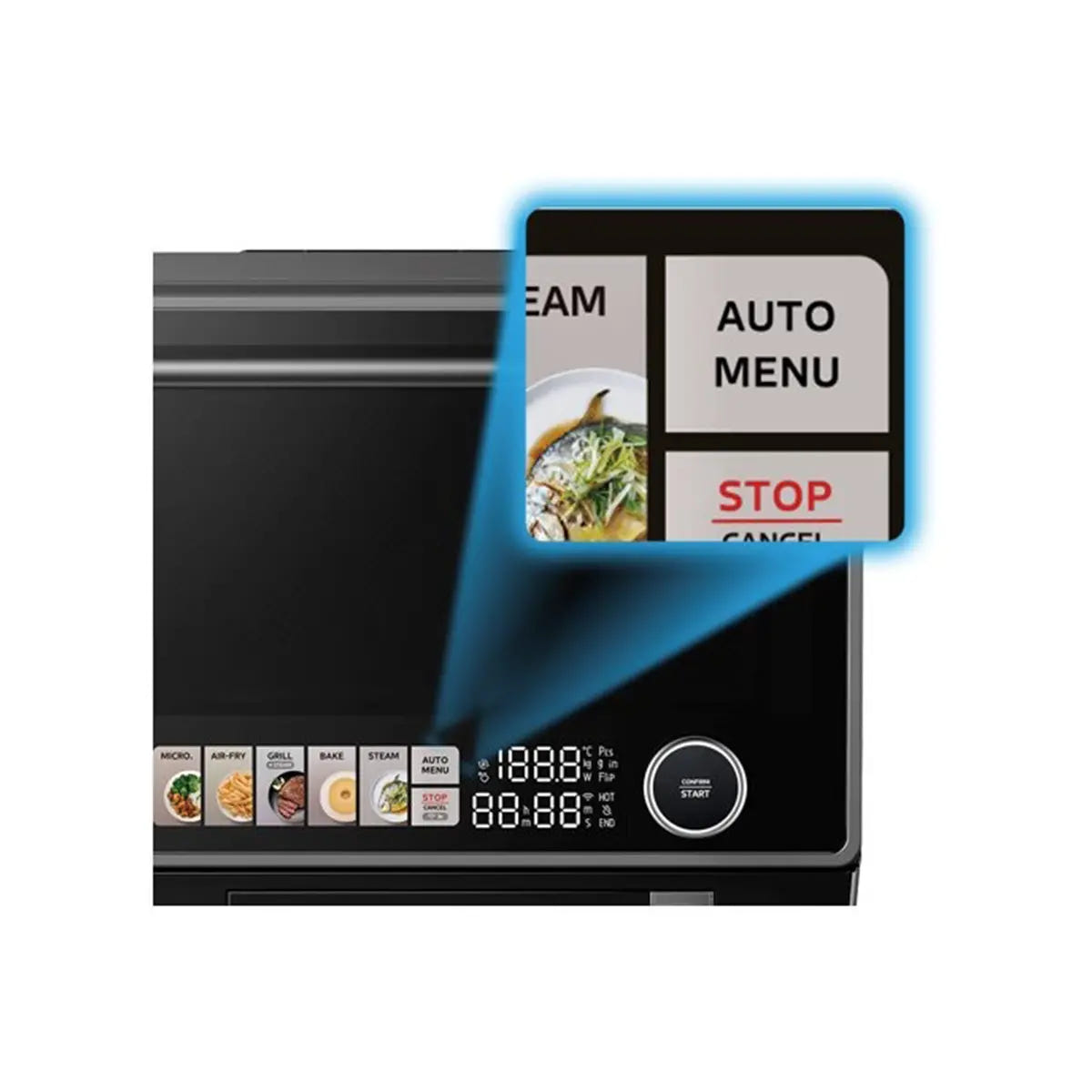 Midea MMC09S15ABB 4-In-1 Multi-Functional Microwave Oven