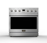 Vesta BC 36" Stainless Steel Professional Freestanding Electric Range