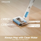 Dreame FloorX 100 Plus Cordless Floor Washer with 2 Bonus Roller Brushes