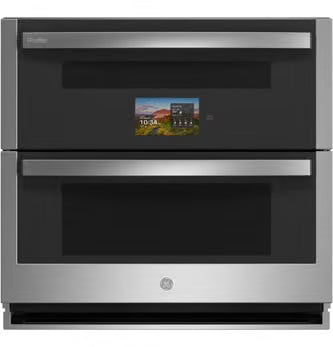 GE Profile PTS9200SZSS 30" Smart Built-In Twin Flex Convection Wall Oven