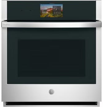 GE Profile PTS7000SZSS 30" Smart Built-In Convection Single Wall Oven with No Preheat Air Fry and Precision Cooking