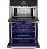 GE Profile PT9900SWSS 30 in" Combination Double Wall Oven with Convection, Air Fry, Steam, Sous Vide, and Advantium™ Technology