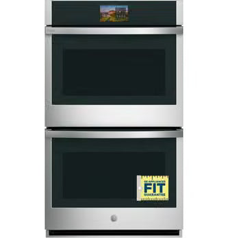 GE Profile PTD7000SZSS 30" Smart Built-In Convection Double Wall Oven with No Preheat Air Fry and Precision Cooking