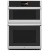 GE Profile PT9900SWSS 30 in" Combination Double Wall Oven with Convection, Air Fry, Steam, Sous Vide, and Advantium™ Technology