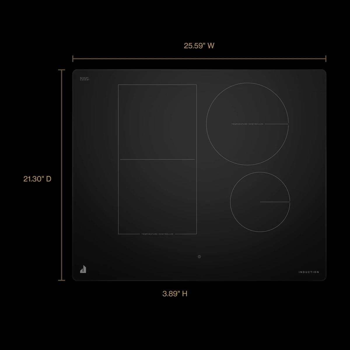 JennAir JICT724SB Induction Cooktop
