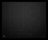 JennAir JICT724SB Induction Cooktop, 24 inch Exterior Width, 4 Burners, Black colour