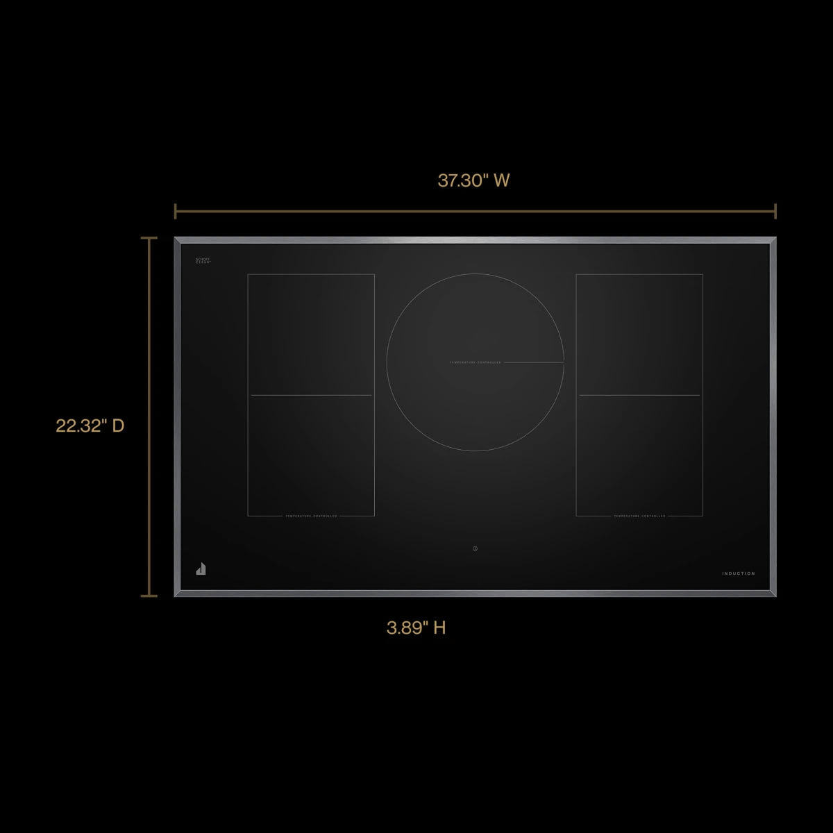 JennAir JICT736SS Induction Cooktop