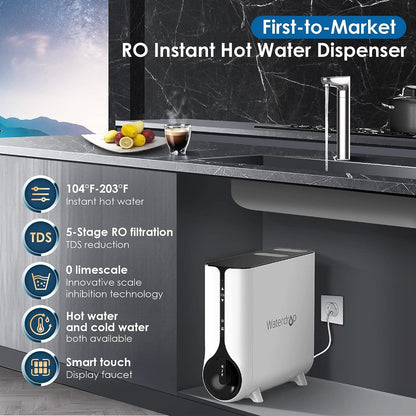 Reverse Osmosis Instant Hot Water Dispenser System - Waterdrop K6