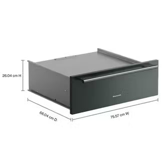KitchenAid KWES730SBE 30" Warming Drawer 1.5 Cu. Ft Capacity