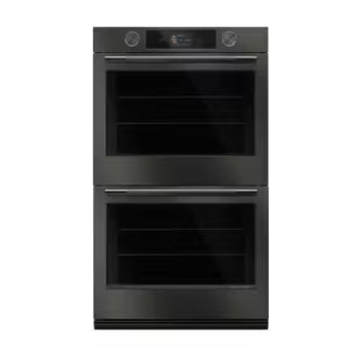KitchenAid KOED730SBE Double Wall Oven, 30 inch Exterior Width, True Convection (Both Ovens), 10 cu. ft. Capacity, Temperature Probe, Wifi Enabled, Air Fry, Black Ore colour